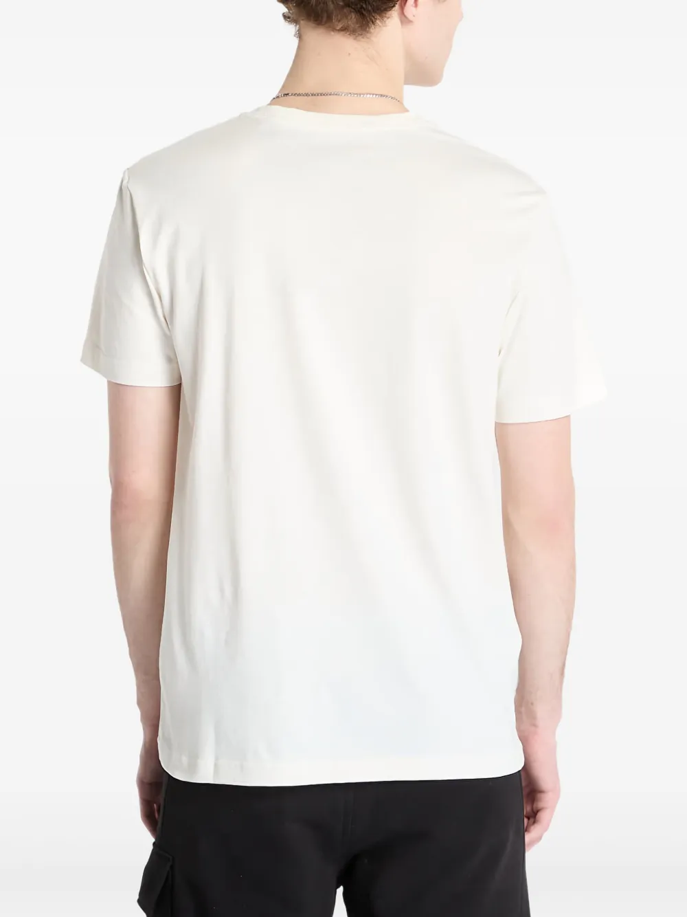 Calvin Klein T-shirt met logoprint Beige