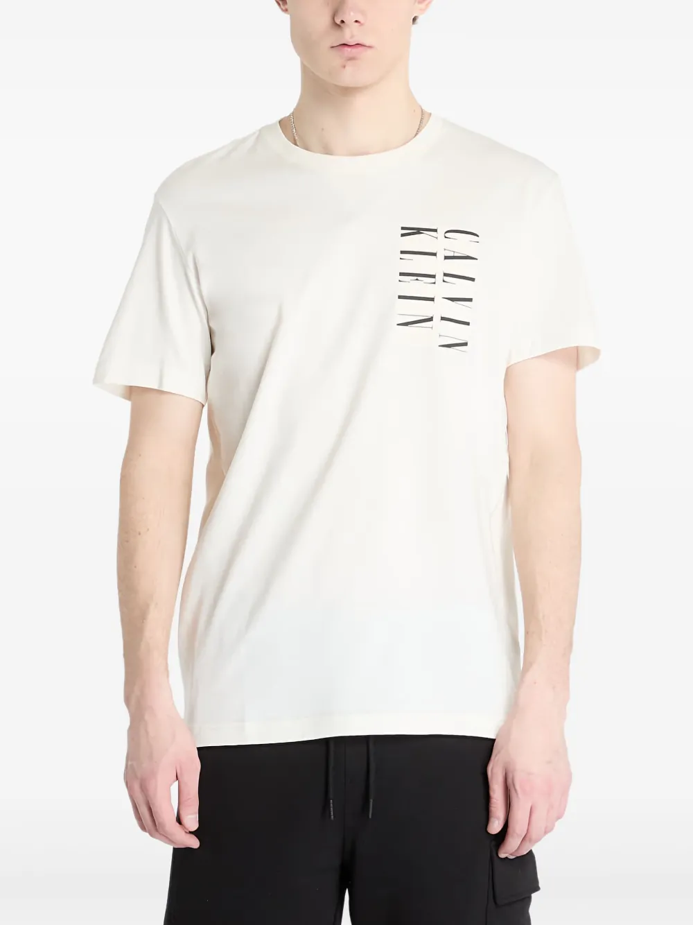 Calvin Klein playera con logo estampado | neutro | Image 1