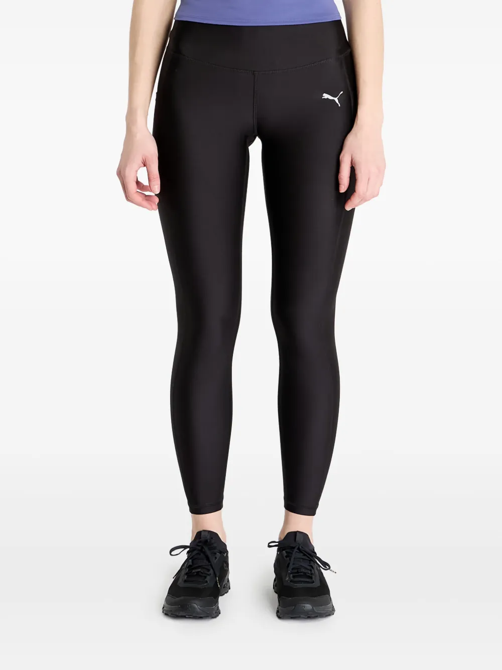 PUMA high-rise fitted leggings | Black | Image 1
