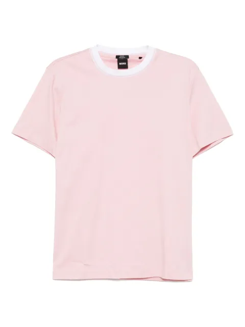 BOSS playera con cuello redondo