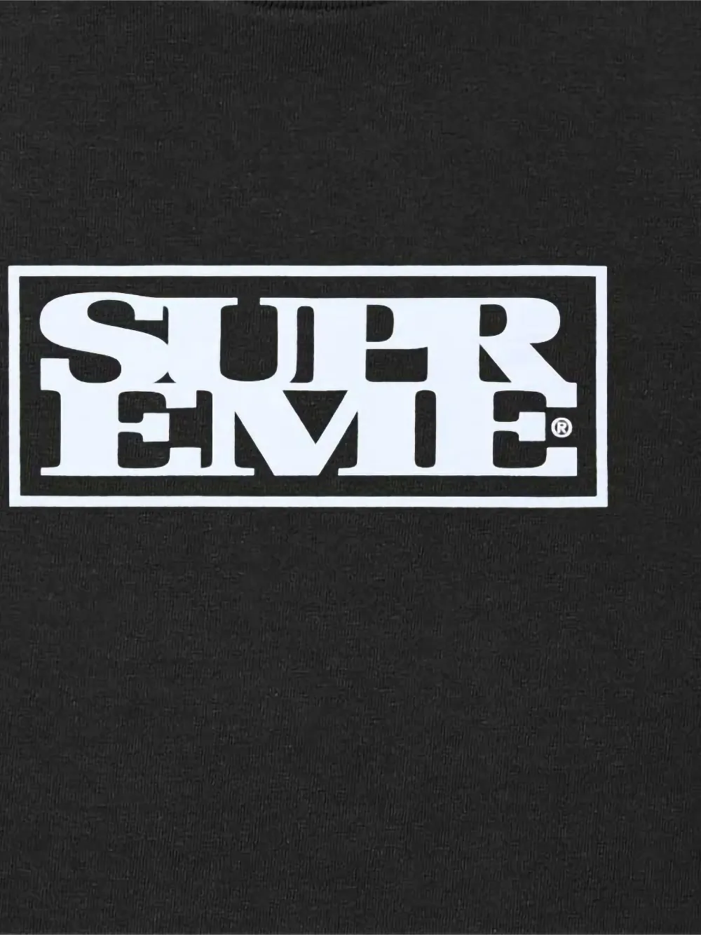 Supreme Connect T-shirt - Zwart