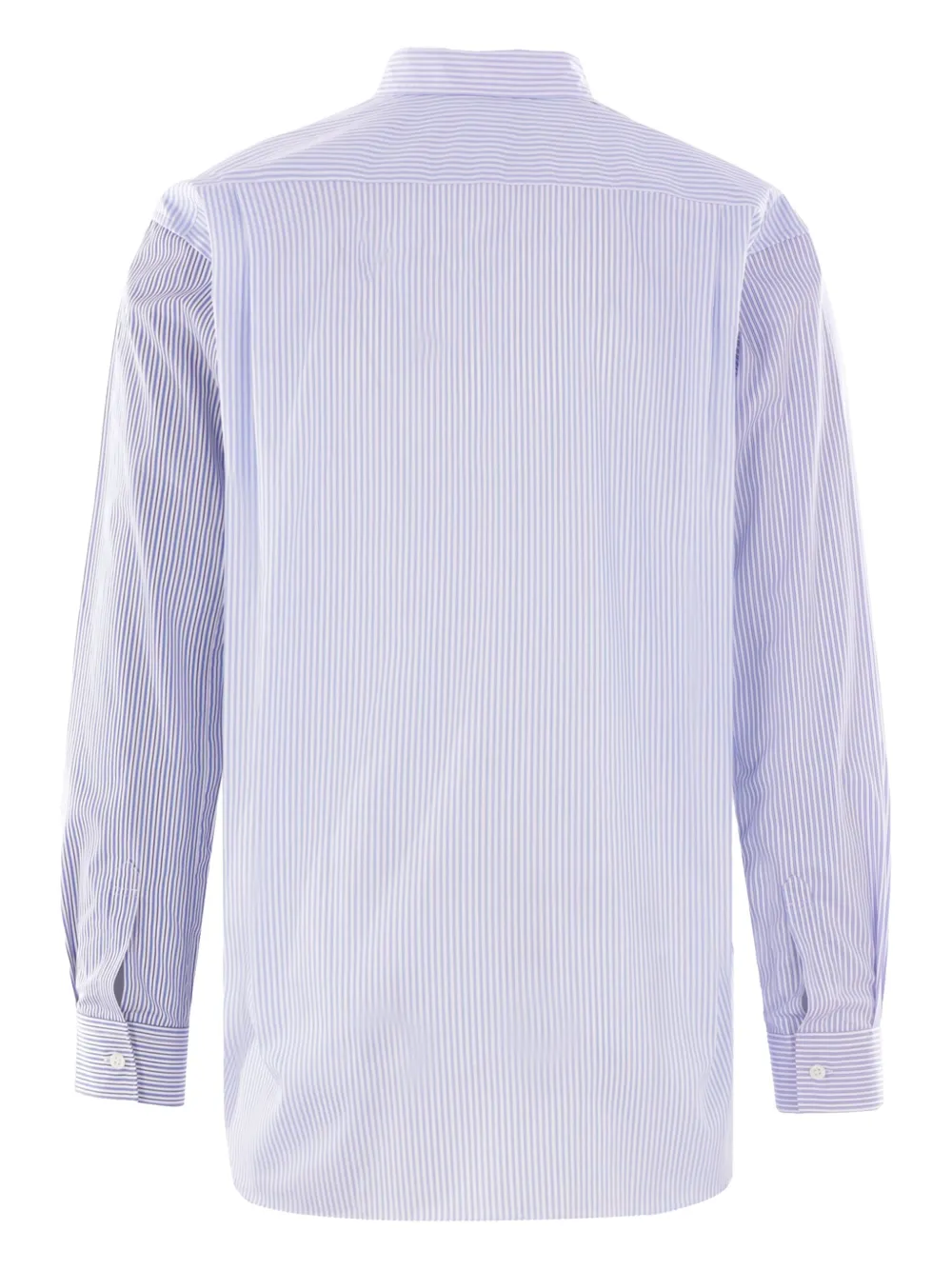 Comme Des Garçons Shirt striped shirt - Blauw