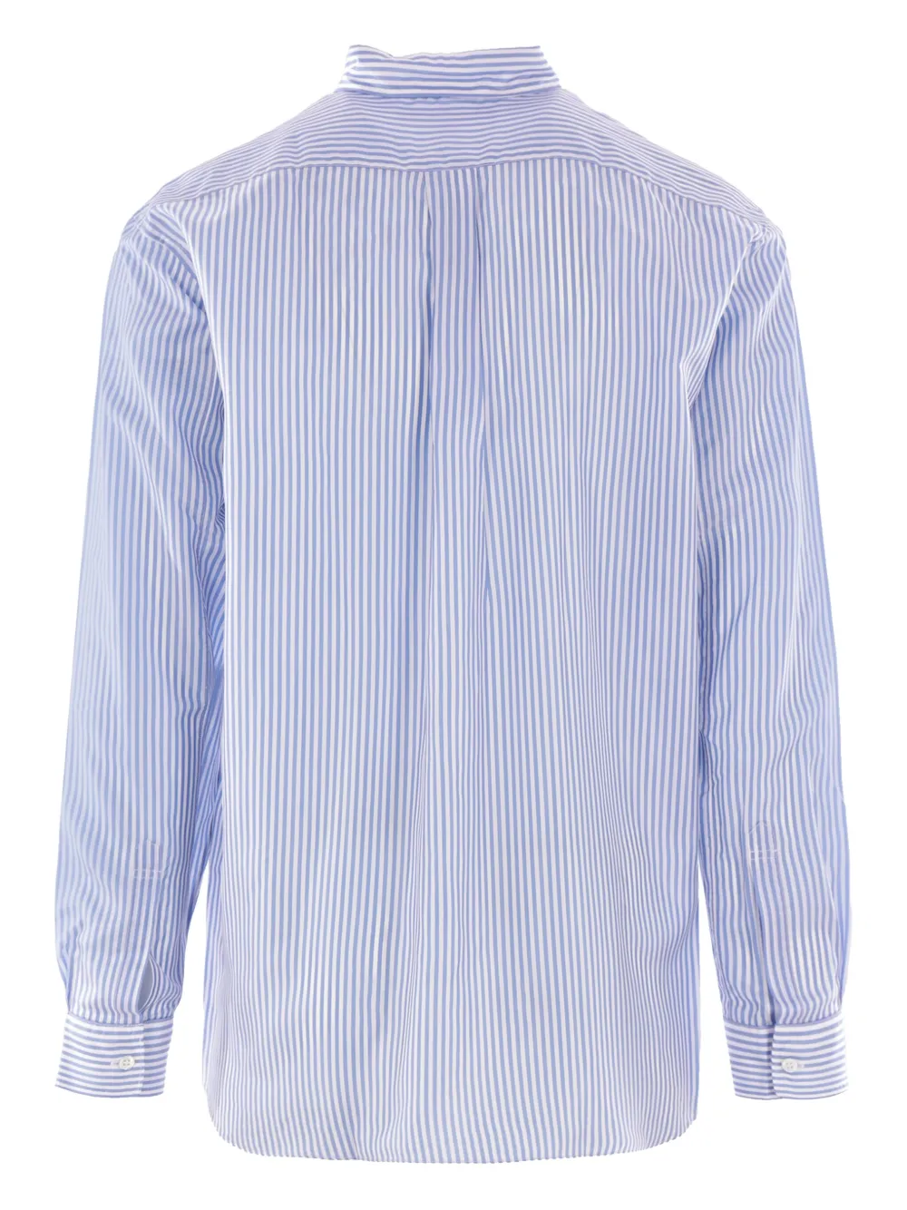 Comme Des Garçons Shirt striped shirt - Blauw