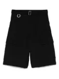 Études Studio belted shorts - Black