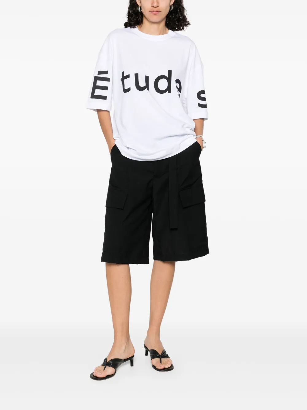 Etudes Studio Shorts Mit Gürtel