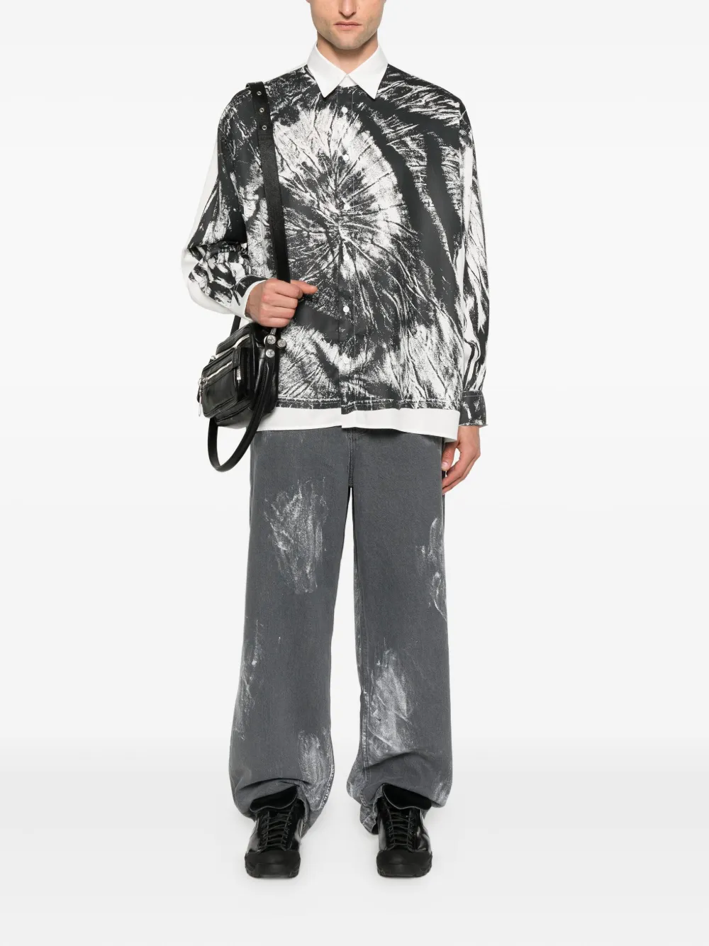 Études Studio painted loose jeans | Regular-Fit & Straight Leg Pants | Image 2