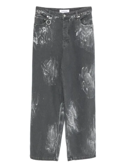 Études Studio painted loose jeans