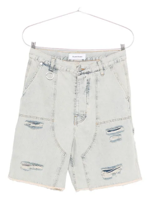 Études Studio distressed pocket shorts