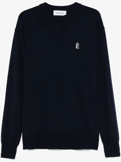Études Studio round-neck merino sweater
