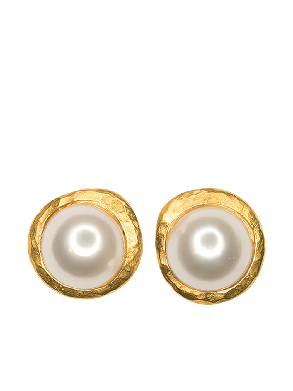 Kenneth Jay Lane Pearl-detailing Earrings