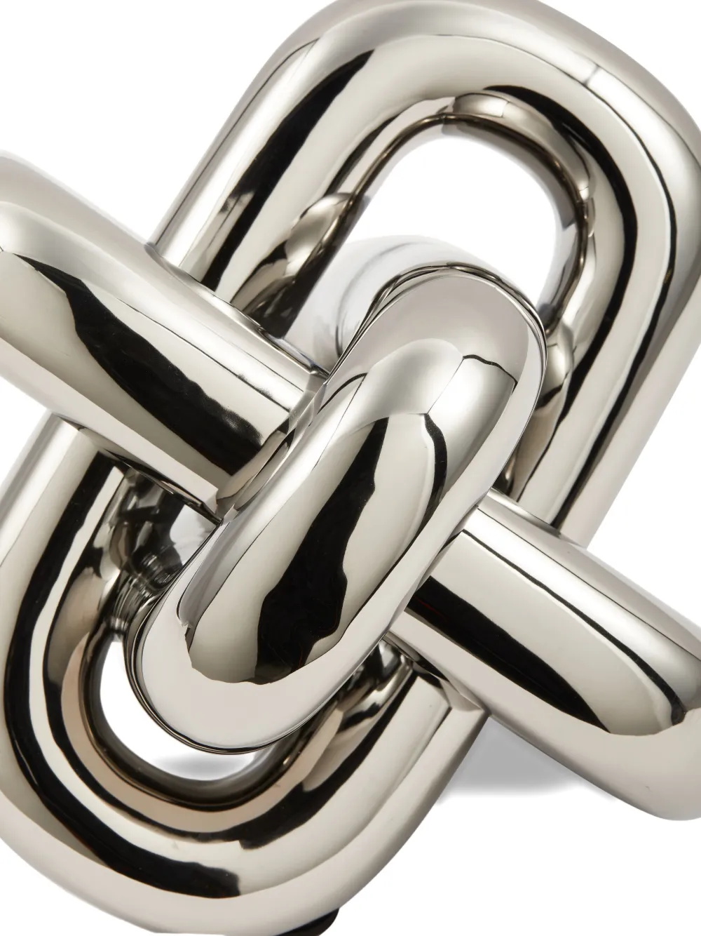 Polspotten Moving Chain Ornament In Silver