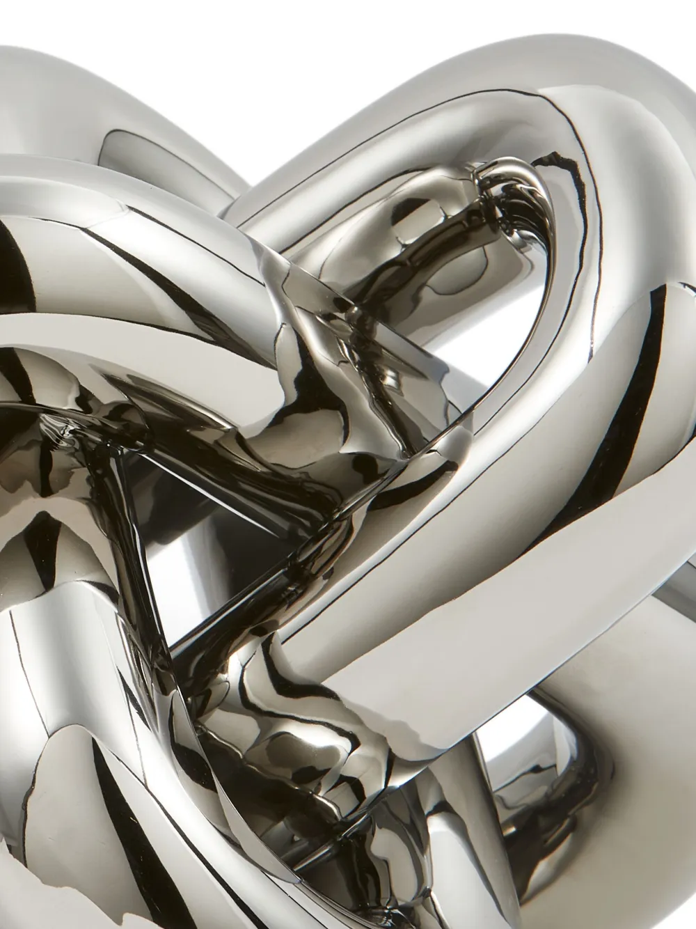 Polspotten Moving Chain Ornament In Silver