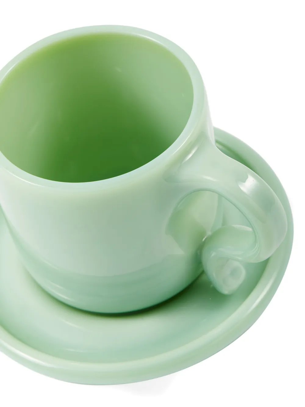 Polspotten Tea And Coffee Light Green Uni In Green