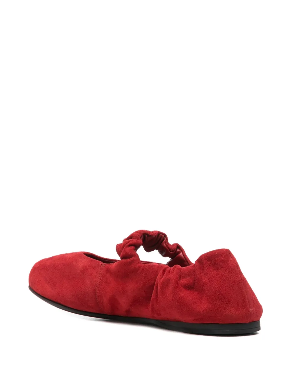 Miu Ballerina's met elastische band Rood