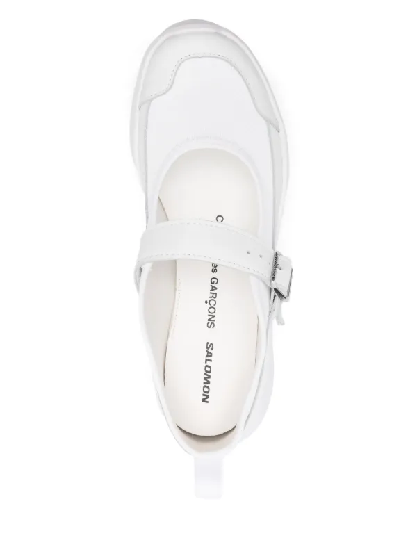 Comme Des Garçons RX Marie-Jeanne Platform Sneakers | White