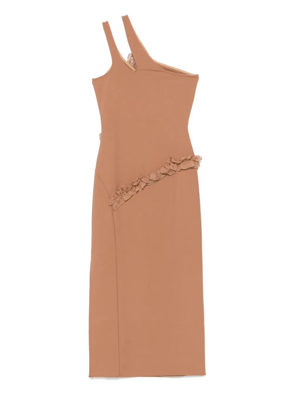 Nensi Dojaka Nadia midi dress - Beige