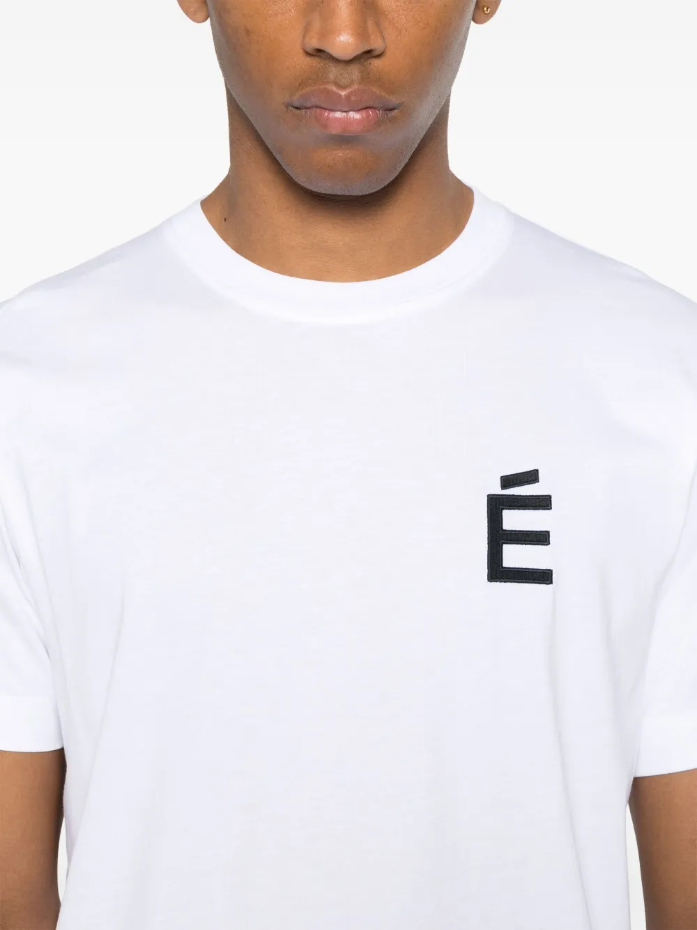 Etudes Studio White Wonder Patch T-shirt In White