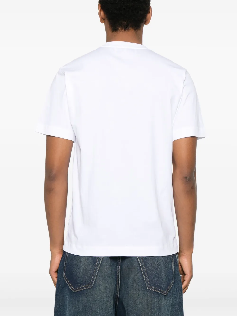 Etudes Studio White Wonder Patch T-shirt In White