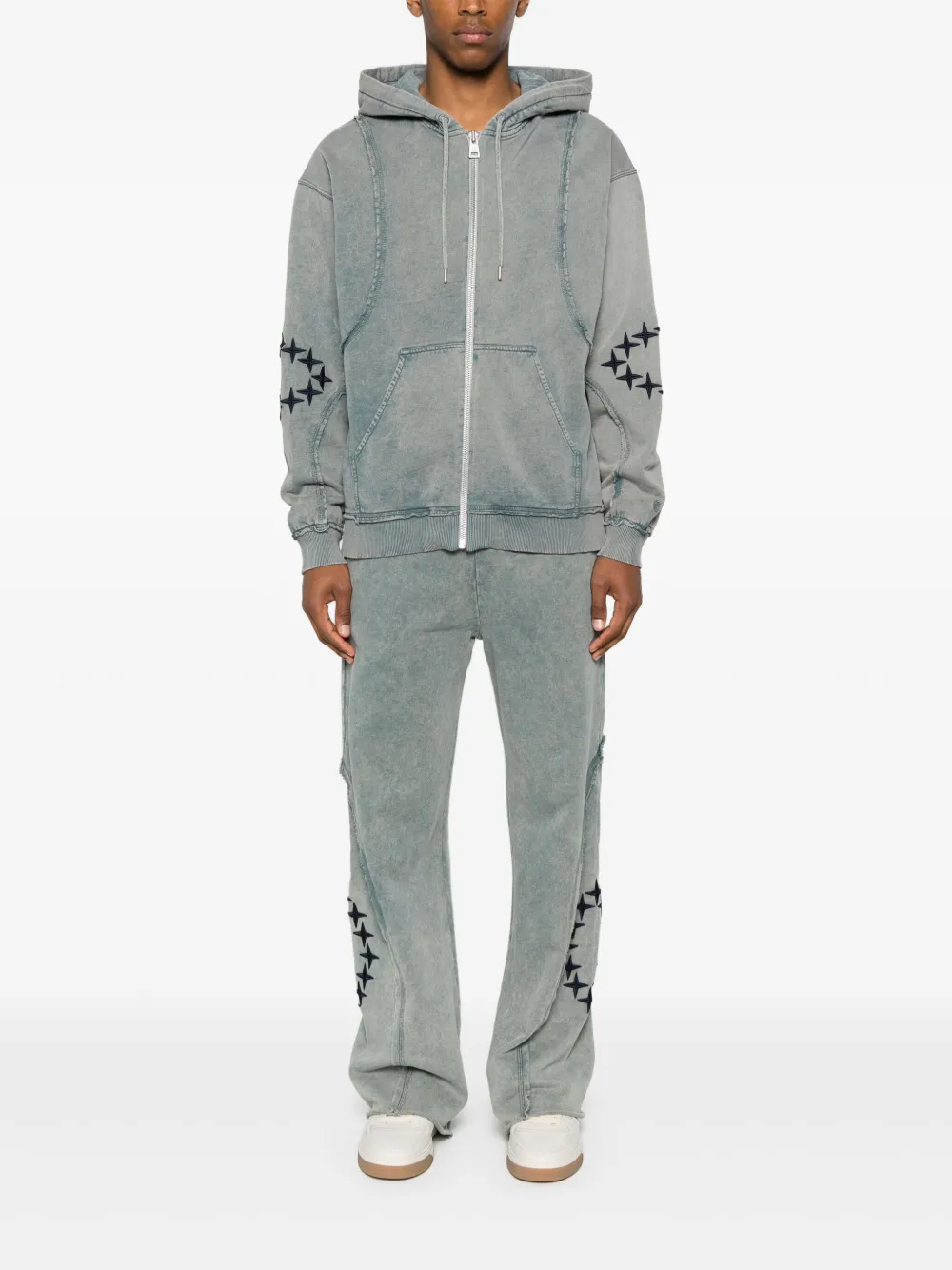 Études Studio embroidered track pants | Sweatpants | Image 2