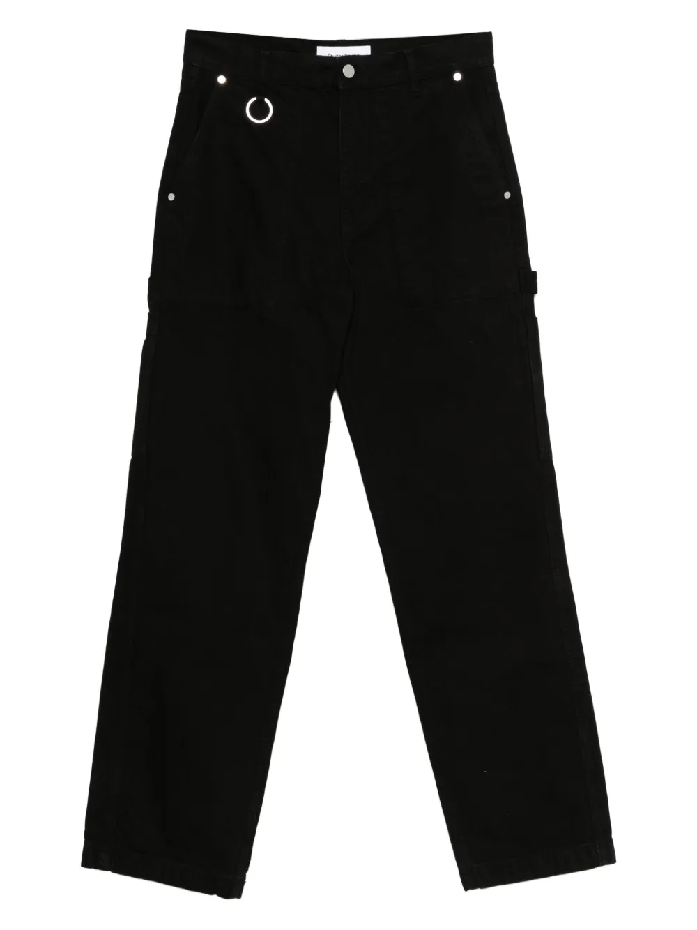 Études Studio ring-detail carpenter pants - ブラック Études Studio ring-detail carpenter pants - ブラック