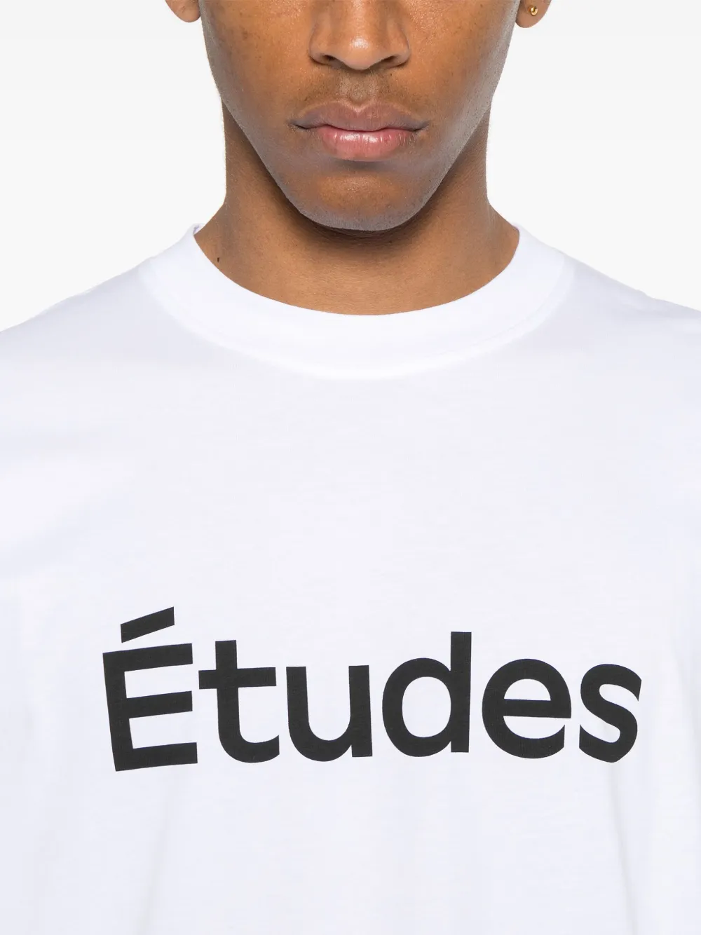 Etudes Studio T-shirt In White Cotton In White