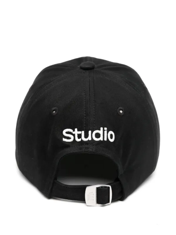 【新品・正規品】lwood Studio ロゴキャップ ブラック Études Studio ロゴ キャップ | ブラック | FARFETCH JP