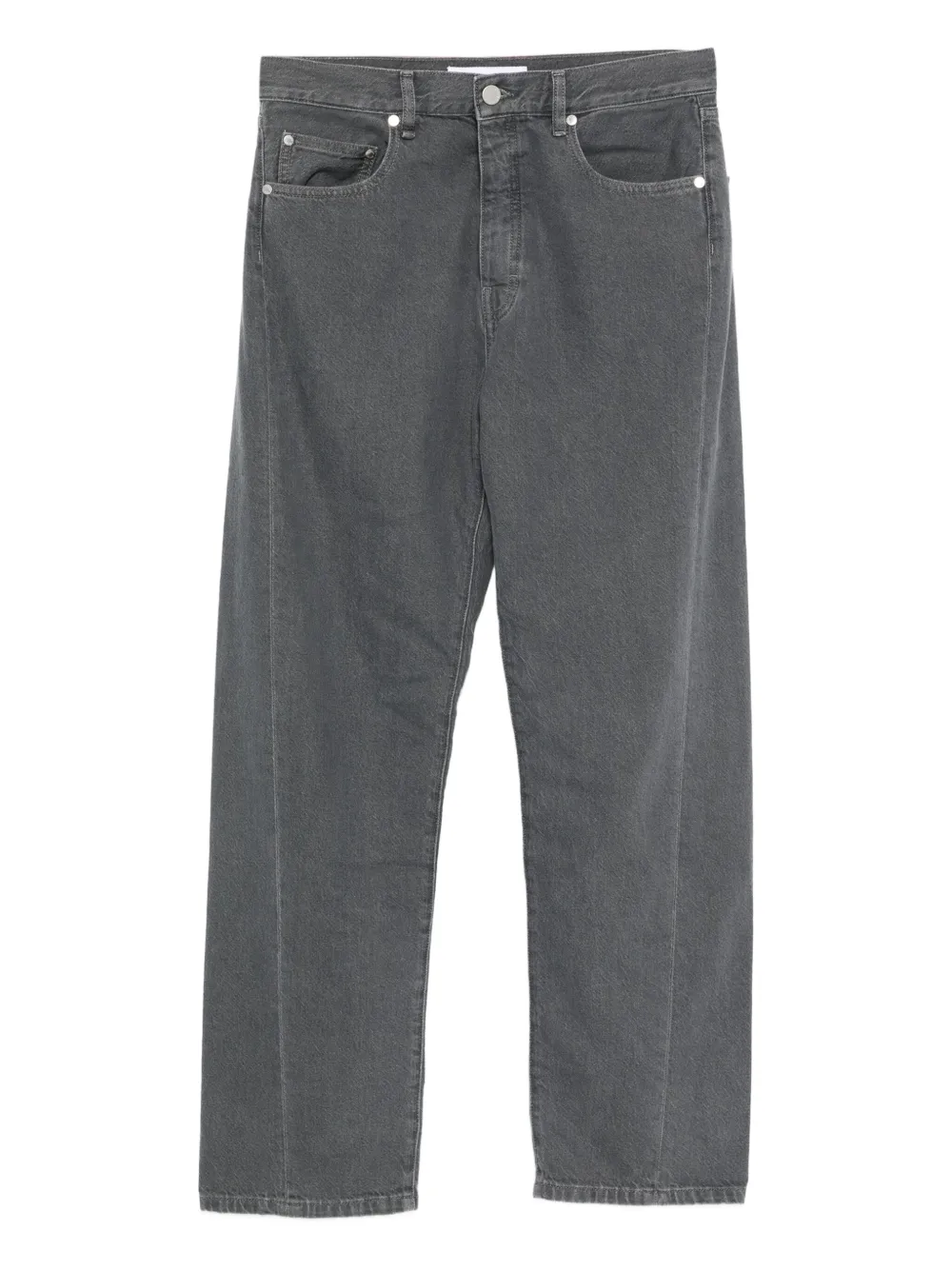 Études Studio logo-patch jeans - グレー Études Studio logo-patch jeans - グレー