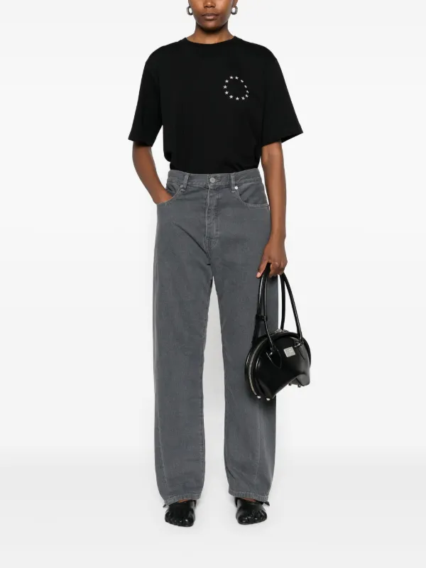 Études Studio Jean à Patch Logo Gris FARFETCH DZ