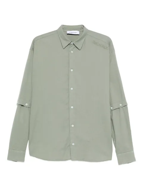 Études Studio buttoned sleeve shirt