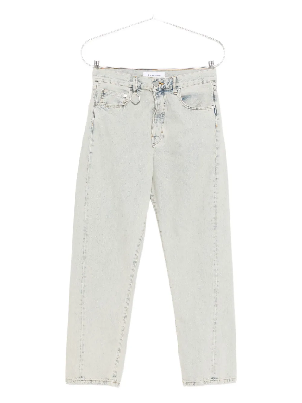 Etudes Studio Ring-detail Straight Jeans