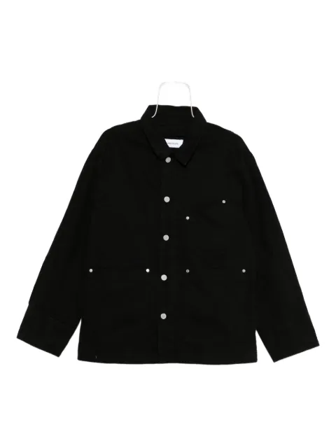 Études Studio twill button-fastening jacket