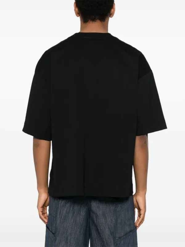 Études Studio oversize-pocket T-shirt | Black | FARFETCH GE