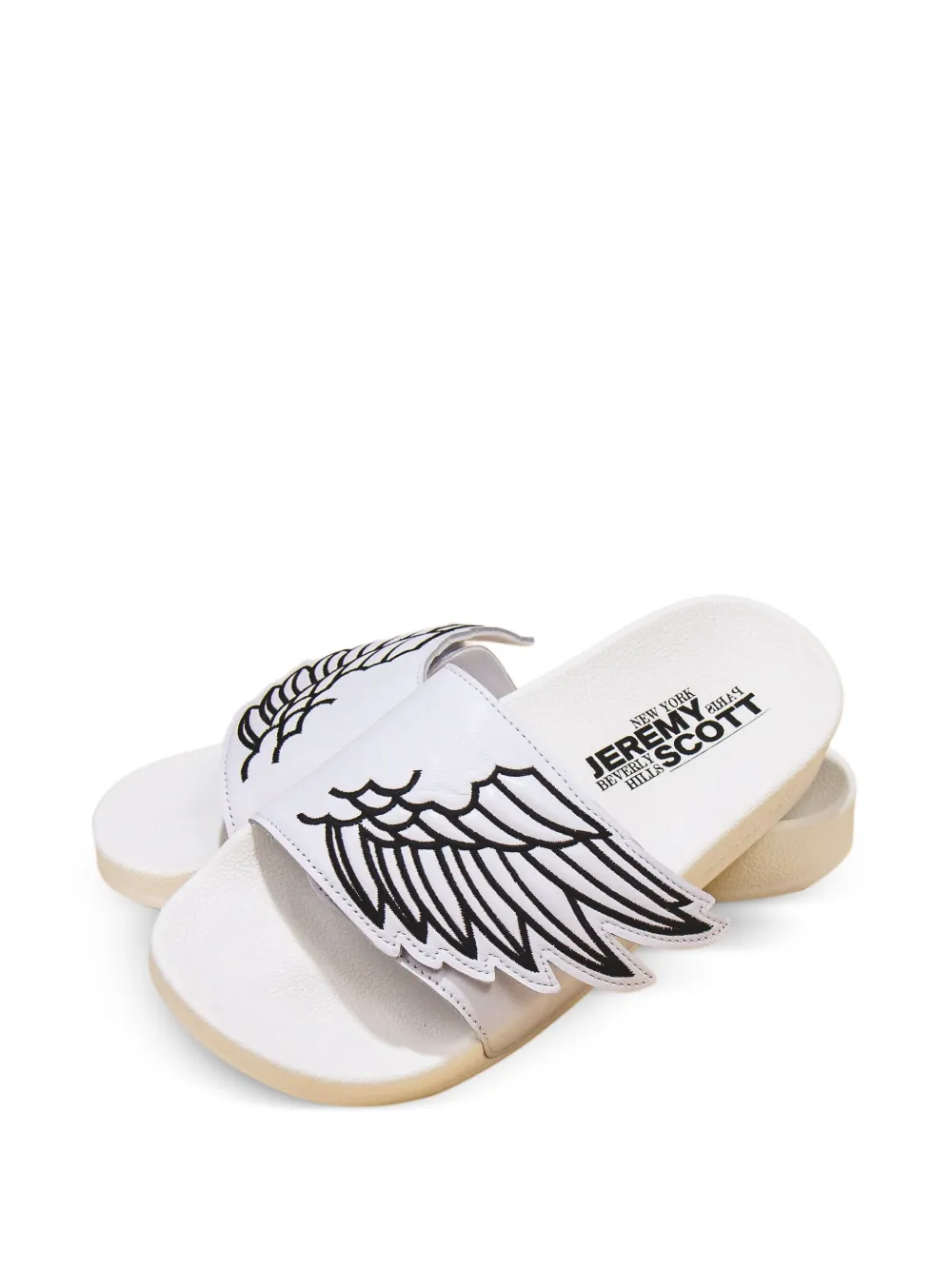 adidas Adilette "Jeremy Scott Wings White" slides