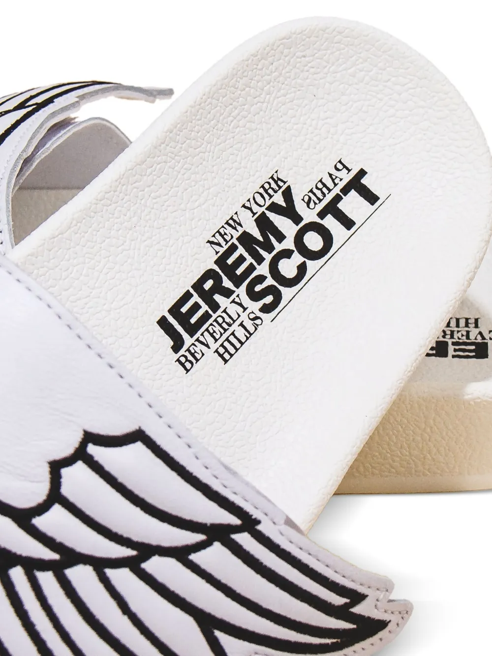 adidas Adilette "Jeremy Scott Wings White" slides