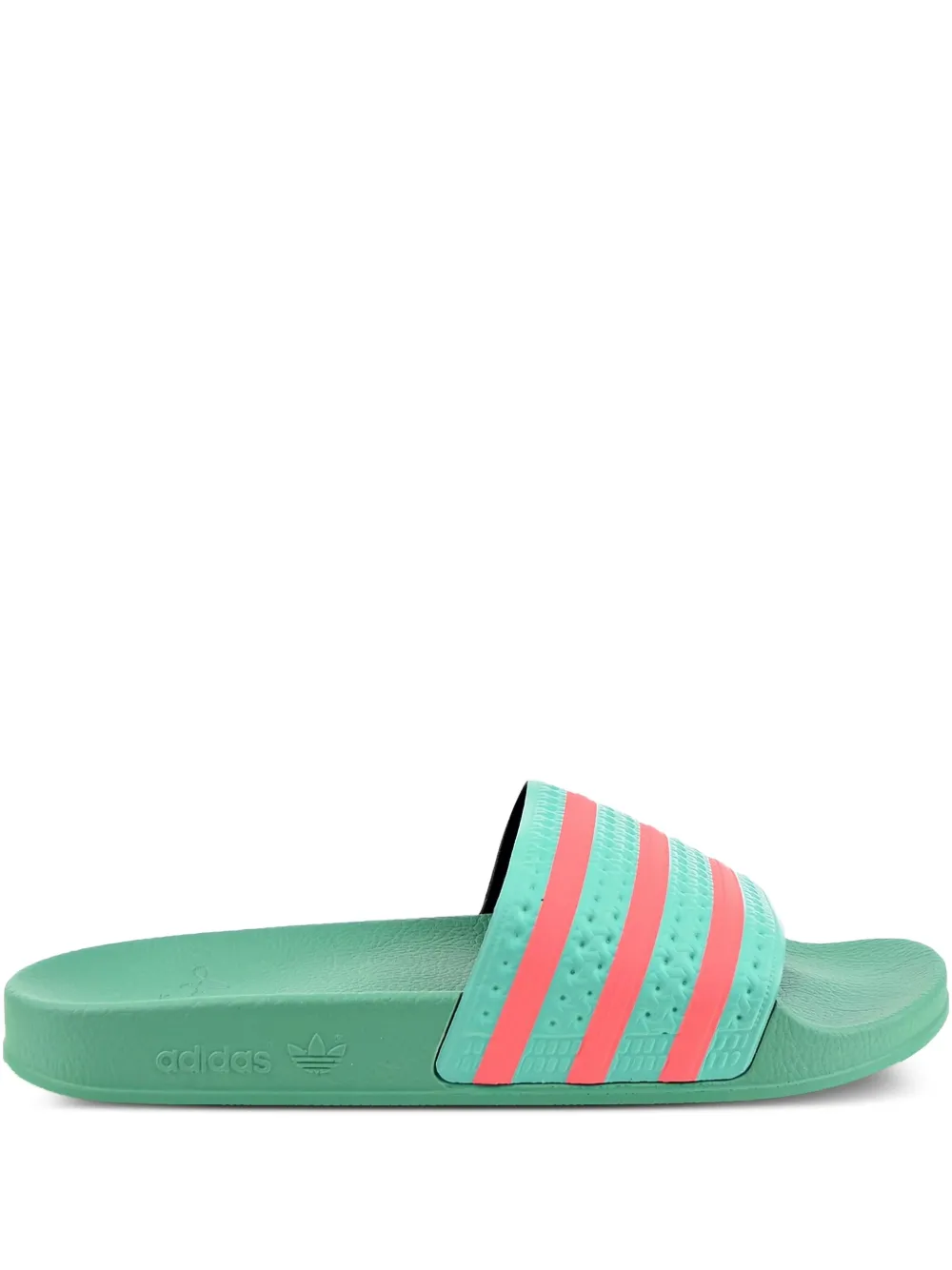 adidas Adilette "Hi-Res Green Turbo" slides | Green | Image 1
