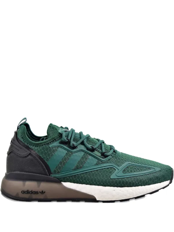 ご確認用【】 adidas ZX 2K Boost “Green/Black/White” スニーカー adidas
