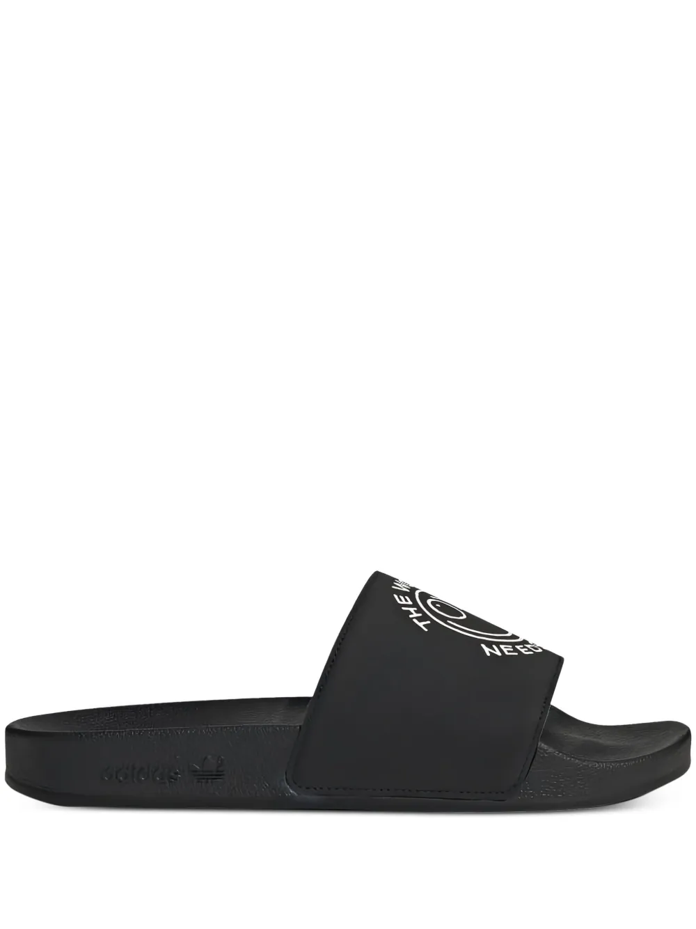adidas Adilette "André Saraiva The World Needs Love" slides Black