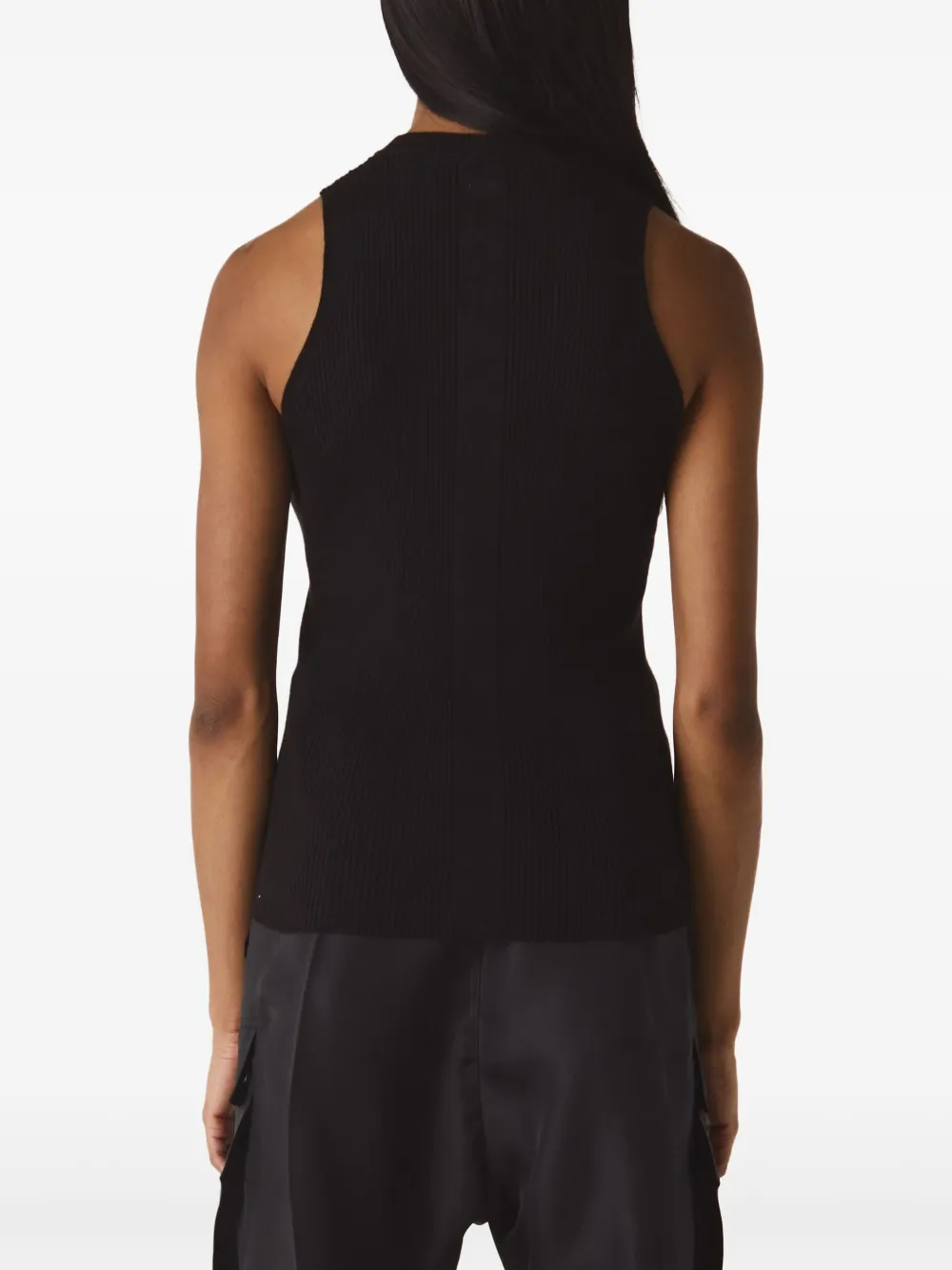Rick Owens Wollen tanktop Zwart