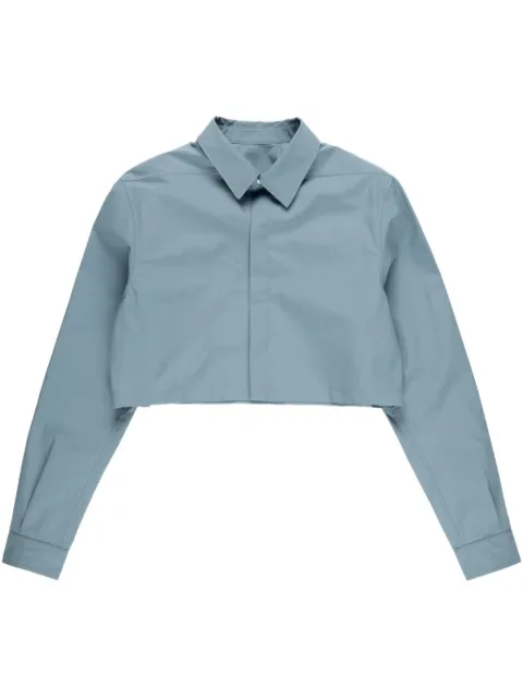 Rick Owens cropped overshirt