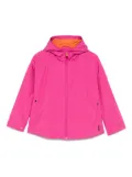 Save The Duck Kids logo-patch jacket - Pink