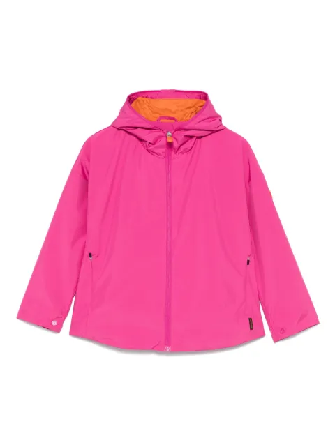 Save The Duck Kids logo-patch jacket