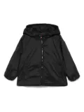 Save The Duck Kids logo-patch jacket - Black