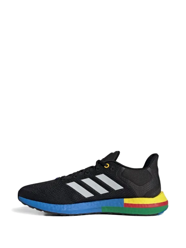 adidas gazelle silver green womens Adidas Pureboost 21 Men's Shoes Core Black-Cloud White-Red
