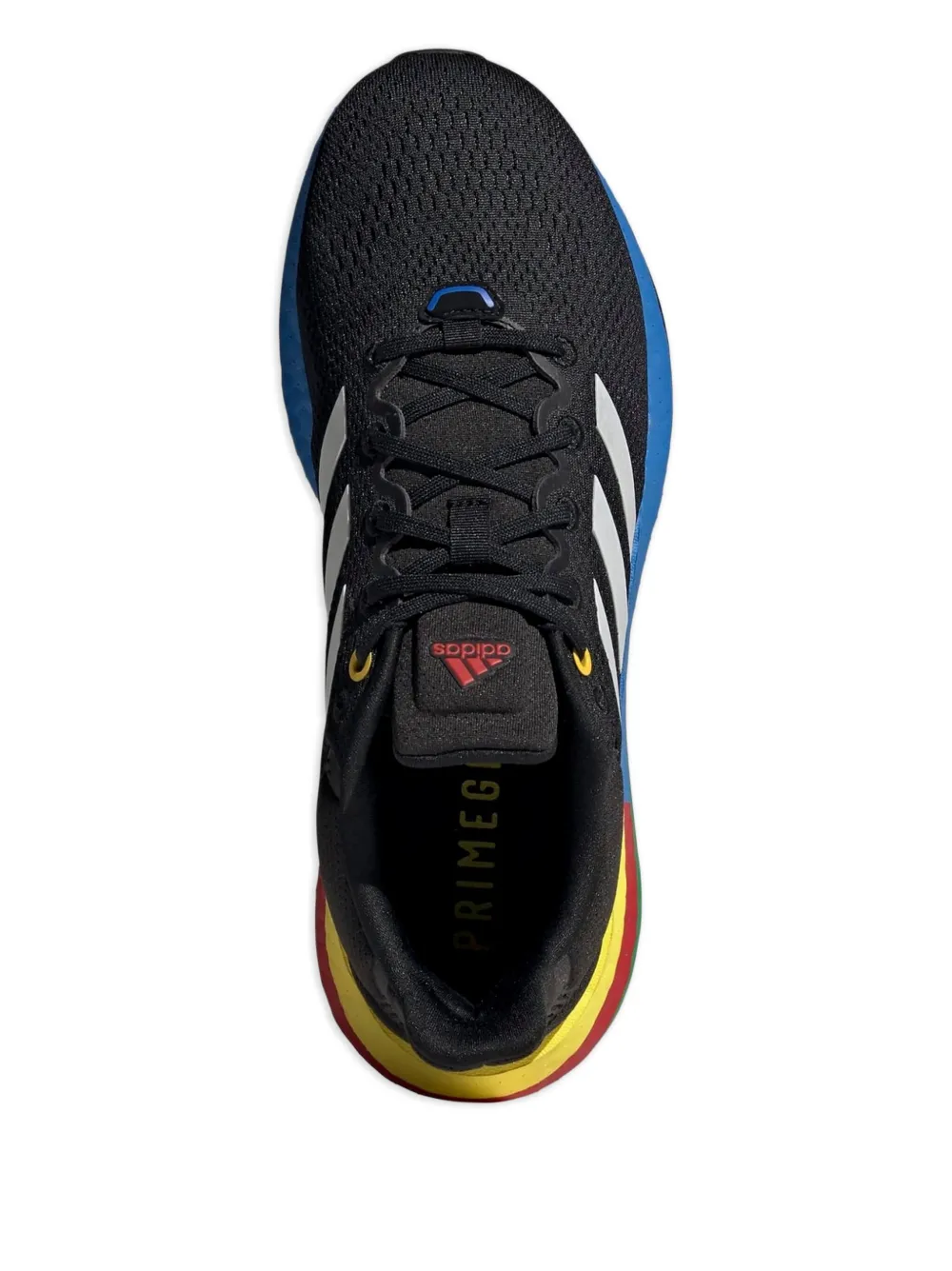 adidas Pureboost 21 "Black Blue Green Yellow Red" sneakers