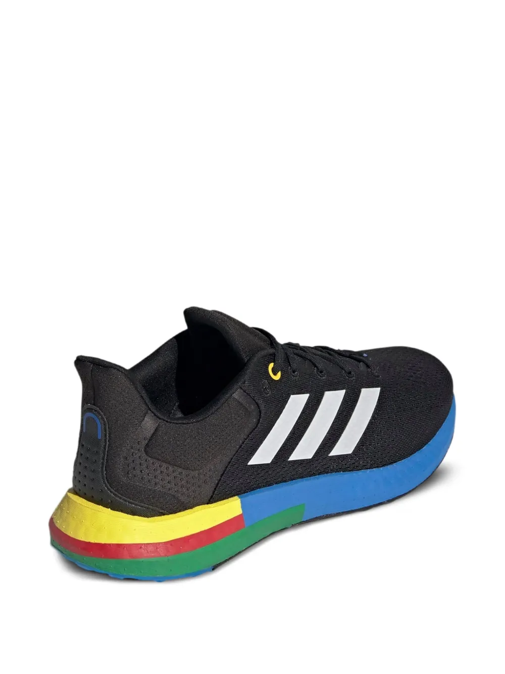 adidas Pureboost 21 "Black Blue Green Yellow Red" sneakers
