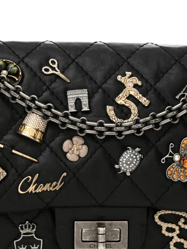 CHANEL Pre-Owned 2010s 2.55 Reissue Lucky Charms Shoulder Bag