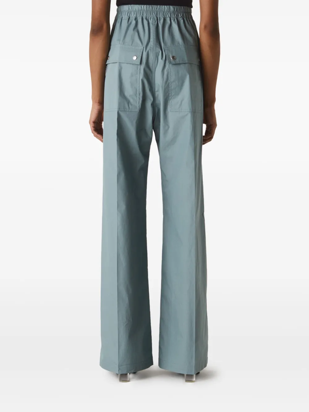Rick Owens Bela broek met wijde pijpen Blauw