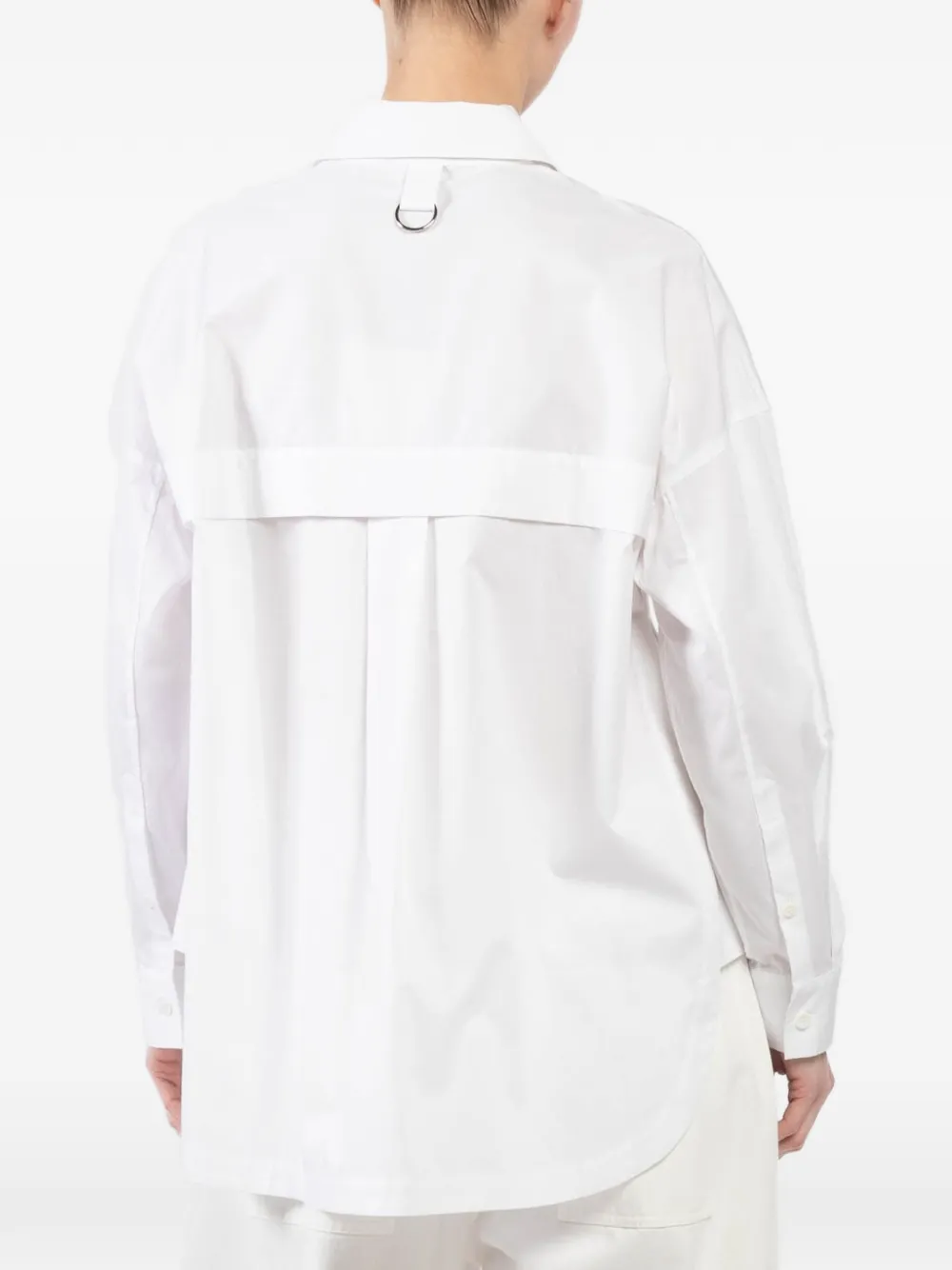 Gabe Point-Collar Long-Sleeved Shirt