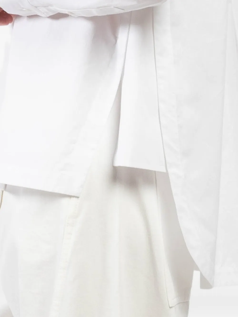 Gabe Point-Collar Long-Sleeved Shirt