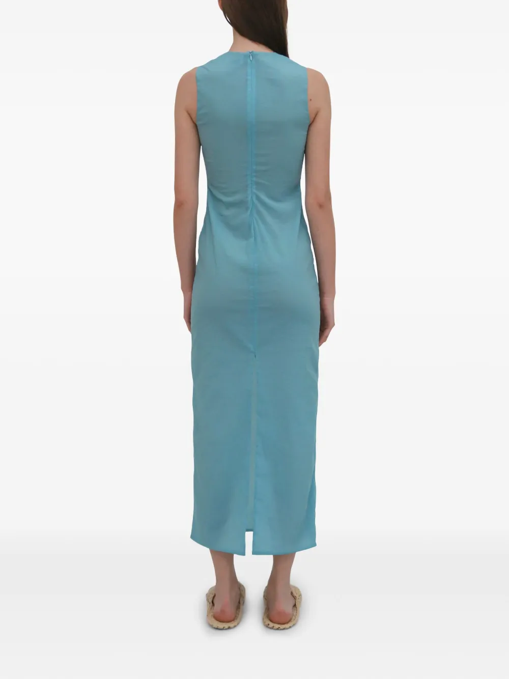 Rosetta Getty Mouwloze jurk Blauw